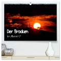 Der Brocken im Abendrot (hochwertiger Premium Wandkalender 2025 DIN A2 quer), Kunstdruck in Hochglanz - Steffen Wenske