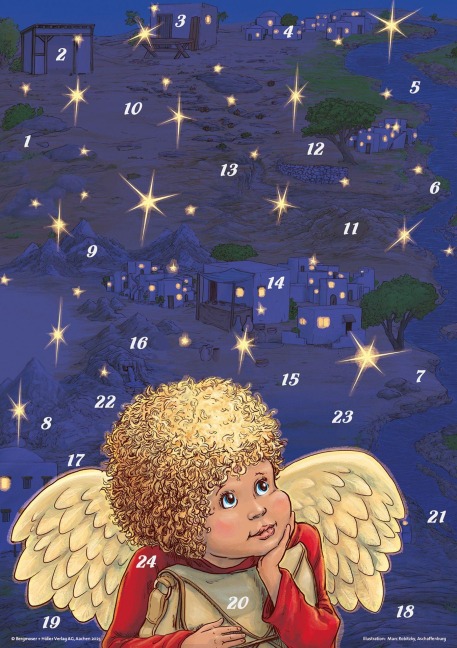 Gloria und die himmlische Tasche. Fensterbild-Adventskalender - Ida Leonhard