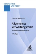 Cover-Bild zum Titel 'Allgemeines Verwaltungsrecht' von 'Thomas Sauerland'