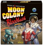 Cover-Bild zum Titel 'Moon Colony Bloodbath - Gesellschaftsspiel & Brettspiel ab 14 Jahre' von 'Donald X. Vaccarino'
