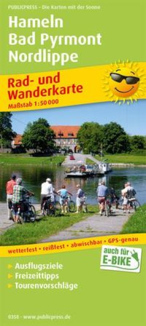 Hameln - Bad Pyrmont - Nordlippe 1:50 000 - 