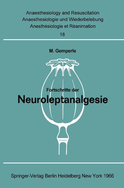 Fortschritte der Neuroleptanalgesie - 