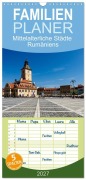 Cover-Bild zum Titel 'Familienplaner 2027 - Mittelalterliche Städte Rumäniens mit 5 Spalten (Wandkalender, 21 x 45 cm) CALVENDO' von 'Roland Brack'