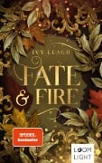 Cover-Bild zum Titel 'Die Nordlicht-Saga 1: Fate and Fire' von 'Ivy Leagh'
