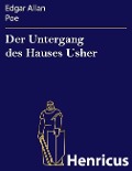 Cover-Bild zum Titel 'Der Untergang des Hauses Usher' von 'Edgar Allan Poe'