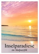 Cover-Bild zum Titel 'Inselparadiese im Südpazifik (Wandkalender 2026 DIN A2 hoch), CALVENDO Monatskalender' von 'Elisabeth Stanzer'