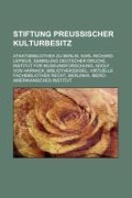 Cover-Bild zum Titel 'Stiftung Preußischer Kulturbesitz' von ''