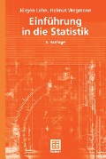Cover-Bild zum Titel 'Einführung in die Statistik' von 'Jürgen Lehn, Helmut Wegmann'