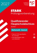 Cover-Bild zum Titel 'STARK Mathematik, Deutsch - Qualifizierender Hauptschulabschluss 2027 Sachsen - Prüfungsvorbereitung' von ''