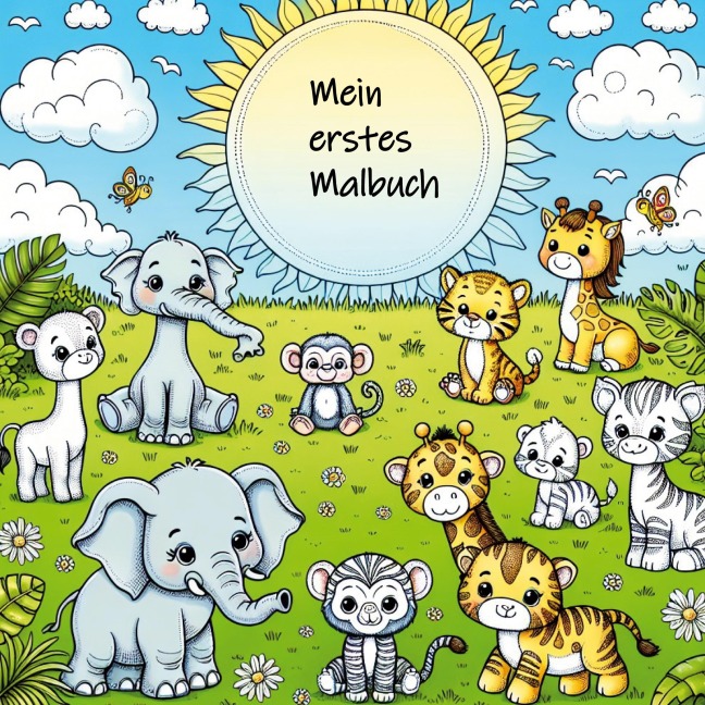 Mein erstes Malbuch - Ska Edand