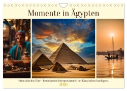 Cover-Bild zum Titel 'Momente in Ägypten (Wandkalender 2026 DIN A4 quer), CALVENDO Monatskalender' von 'Claudia Kleemann'