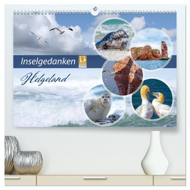 Insel Gedanken (hochwertiger Premium Wandkalender 2026 DIN A2 quer), Kunstdruck in Hochglanz - Astrid Ziemer