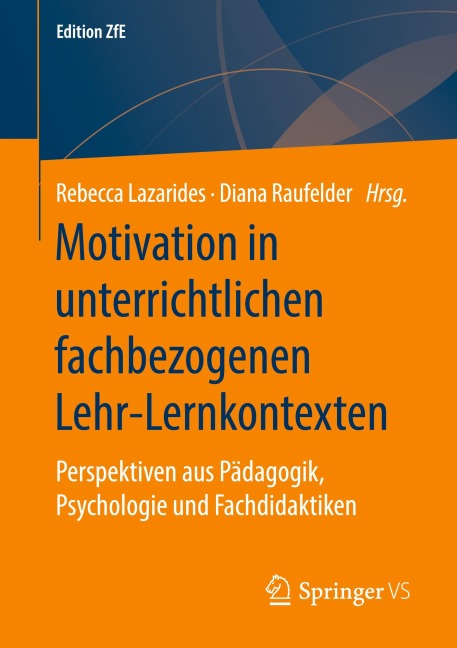 Motivation in unterrichtlichen fachbezogenen Lehr-Lernkontexten - 