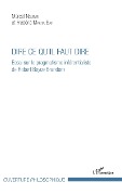 Cover-Bild zum Titel 'Dire ce qu'il faut dire' von 'Nguimbi, Makita Bati'