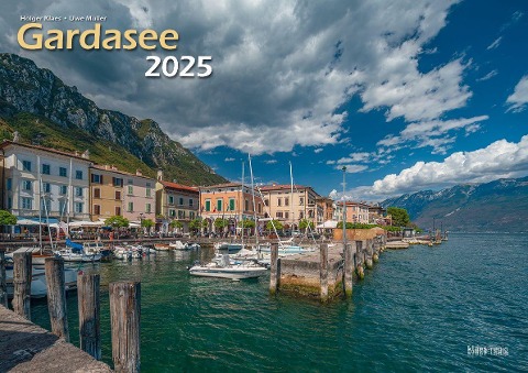 Gardasee 2025 Bildkalender A3 cm quer, spiralgebunden - 