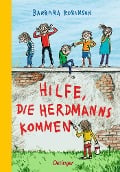 Cover-Bild zum Titel 'Hilfe, die Herdmanns kommen!' von 'Barbara Robinson'