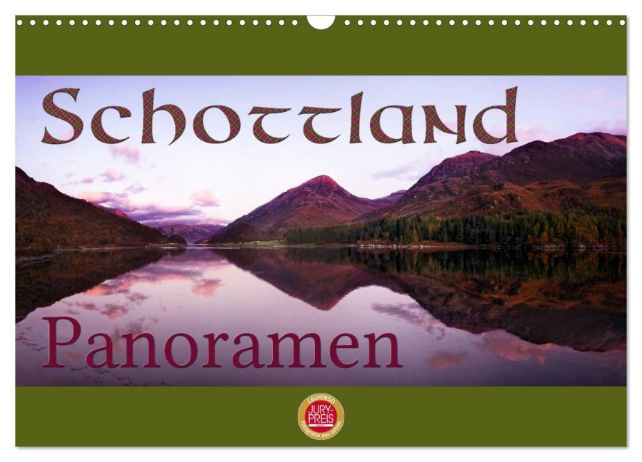 Schottland Panoramen (Wandkalender 2025 DIN A3 quer), CALVENDO Monatskalender - Martina Cross