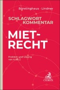 Cover-Bild zum Titel 'Schlagwortkommentar Mietrecht' von ''