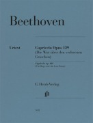 Ludwig van Beethoven - Alla Ingharese quasi un Capriccio G-dur op. 129 (Die Wut über den verlorenen Groschen) - Ludwig van Beethoven