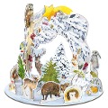 Cover-Bild zum Titel 'Steck-Adventskalender 'Tiere im Winter'' von ''