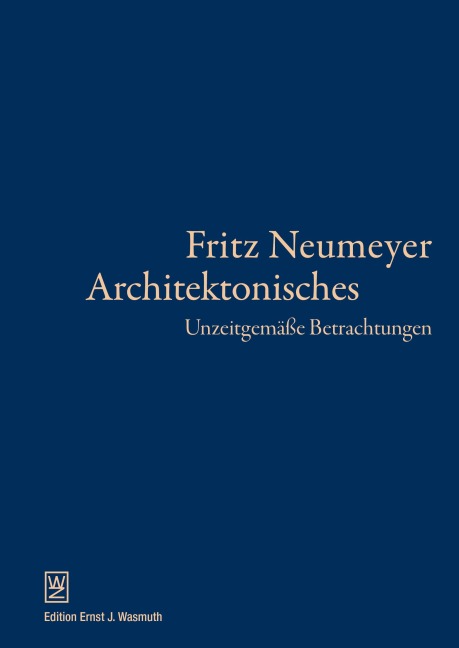 Architektonisches - Fritz Neumeyer