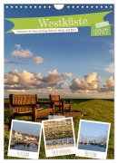 Cover-Bild zum Titel 'Westküste - Zwischen St. Peter Ording, Büsum und Elbe (Wandkalender 2027 DIN A4 hoch), CALVENDO Monatskalender' von 'Ute Jackisch'