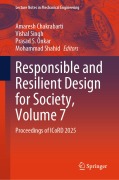 Cover-Bild zum Titel 'Responsible and Resilient Design for Society, Volume 7' von ''
