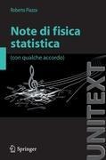 Cover-Bild zum Titel 'Note Di Fisica Statistica' von 'Roberto Piazza'