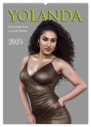Cover-Bild zum Titel 'Yolanda, eine junge Frau in zwölf Rollen (Wandkalender 2025 DIN A2 hoch), CALVENDO Monatskalender' von 'Werner Braun'