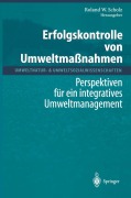 Cover-Bild zum Titel 'Erfolgskontrolle von Umweltmaßnahmen' von ''