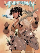 Cover-Bild zum Titel 'Adventureman Volume 4: Family Tree' von 'Matt Fraction'