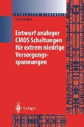 Cover-Bild zum Titel 'Entwurf analoger CMOS Schaltungen für extrem niedrige Versorgungsspannungen' von 'Jens Sauerbrey'