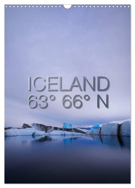 Iceland 63° 66° N (Wall Calendar 2024 DIN A3 portrait), CALVENDO 12 Month Wall Calendar - Frank Paul Kaiser