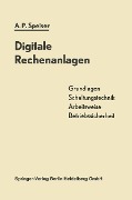 Cover-Bild zum Titel 'Digitale Rechenanlagen' von 'Ambros P. Speiser'