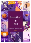 Cover-Bild zum Titel 'Basketball im Blut (Tischkalender 2026 DIN A5 hoch), CALVENDO Monatskalender' von 'Steffen Gierok-Latniak'