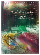 Cover-Bild zum Titel 'Encaustic-Malerei Kunstkalender 2026 (Tischkalender 2026 DIN A5 hoch), CALVENDO Monatskalender' von 'Ulrike Kröll'