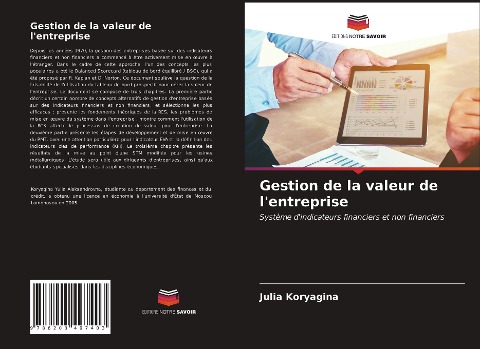 Gestion de la valeur de l'entreprise - Julia Koryagina