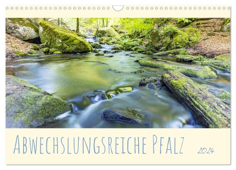 Abwechslungsreiche Pfalz (Wandkalender 2024 DIN A3 quer), CALVENDO Monatskalender - Patricia Flatow