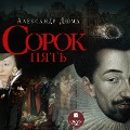 Cover-Bild zum Titel 'Sorok pyat'' von 'Aleksandr Dyuma'