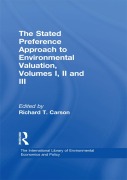 Cover-Bild zum Titel 'The Stated Preference Approach to Environmental Valuation, Volumes I, II and III' von ''