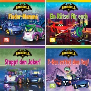 Cover-Bild zum Titel '4er-Set Maxi-Mini 59: DC Batwheels' von ''