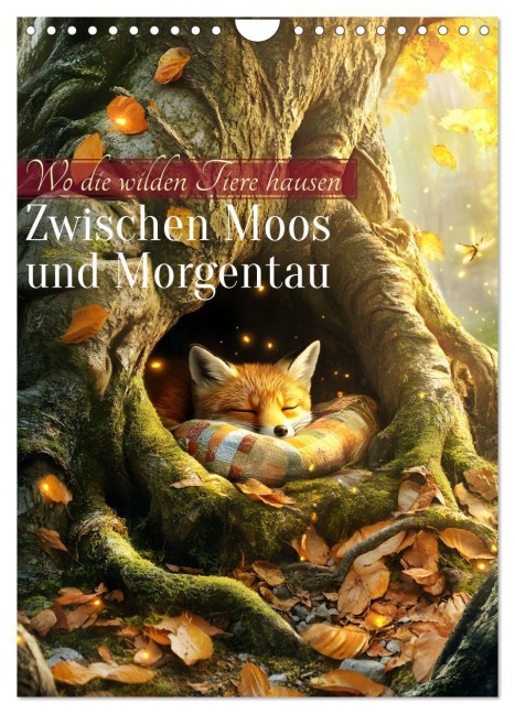 Zwischen Moos und Morgentau (Wandkalender 2026 DIN A4 hoch), CALVENDO Monatskalender - Daniela Tapper