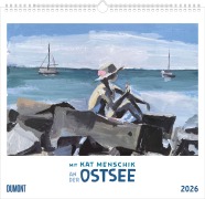 Cover-Bild zum Titel 'Mit Kat Menschik an der Ostsee 2026 - Kunstkalender - Spiralbindung - Format 38 x 35,5 cm' von ''