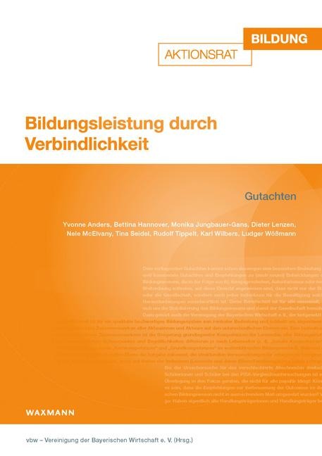 Bildungsleistung durch Verbindlichkeit - 