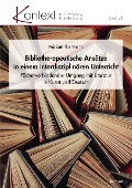 Cover-Bild zum Titel 'Bibliotherapeutische Ansätze in einem interdisziplinären Unterricht' von 'Miriam Holtmann'