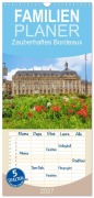 Cover-Bild zum Titel 'Familienplaner 2027 - Zauberhaftes Bordeaux mit 5 Spalten (Wandkalender, 21 x 45 cm) CALVENDO' von 'Christa Kramer'