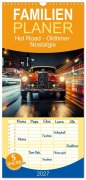 Cover-Bild zum Titel 'Familienplaner 2027 - Hot Road - Oldtimer Nostalgie mit 5 Spalten (Wandkalender, 21 x 45 cm) CALVENDO' von 'Torsten Irmer'