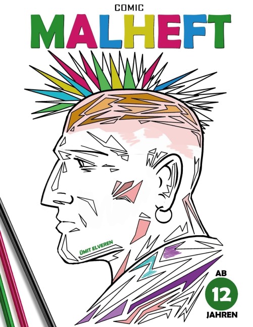 Comic-Malheft ab zwölf Jahren - Ümit Elveren