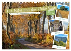 Die Eifel und das Hohe Venn (Wandkalender 2025 DIN A3 quer), CALVENDO Monatskalender - Gisela Braunleder