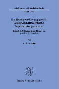 Das Bundesverfassungsgericht als kindschaftsrechtliche Superberufungsinstanz? - Jakob Beaucamp